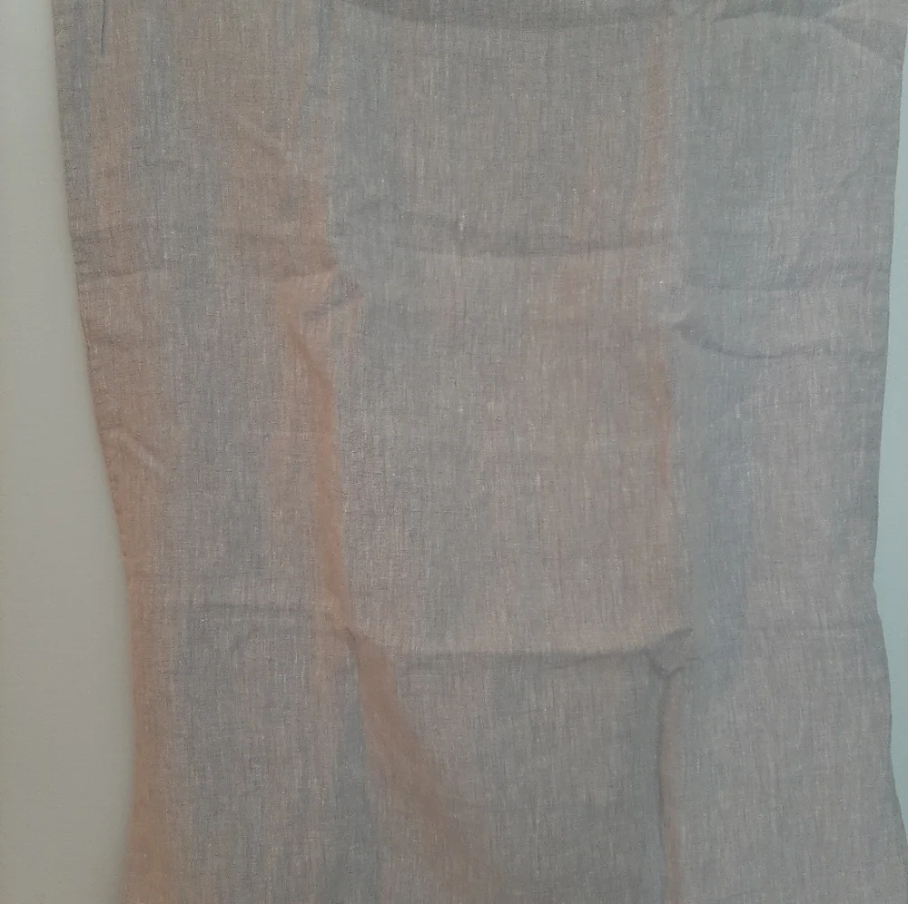 West Elm Linen King Sham Lavender